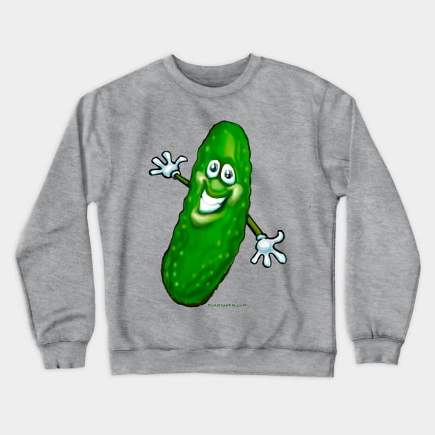 Pickle Crewneck Sweatshirt by Kevin Middleton